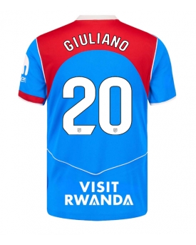 Billige Fotballdrakt Atletico Madrid Giuliano Simeone #20 Replika Tredjedrakt 2025-26 Kortermet Billige Fotballdrakt Atletico Madrid Giuliano Simeone #20 Replika Tredjedrakt 2025-26 Kortermet
